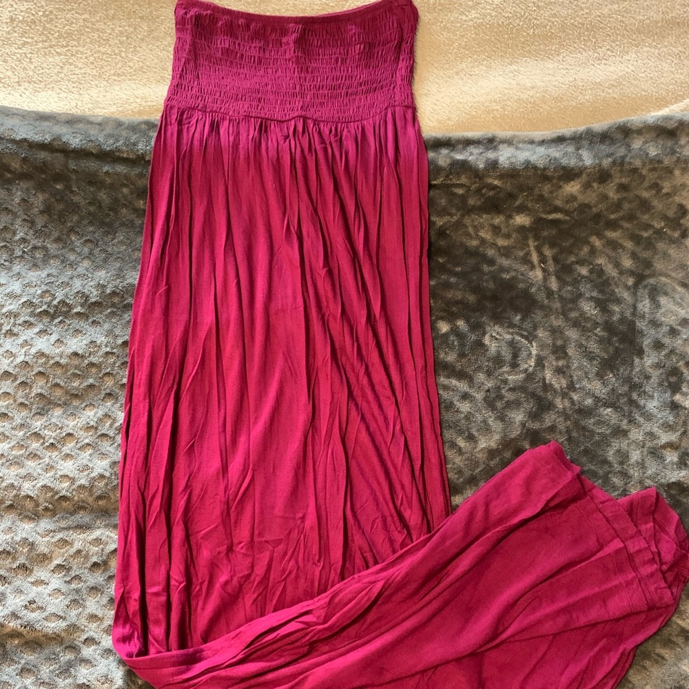 Strapless Maxi Dress